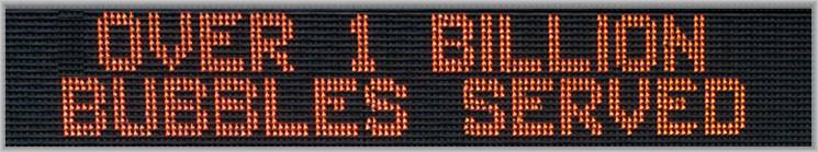 Bubbles Car Wash Boston sign