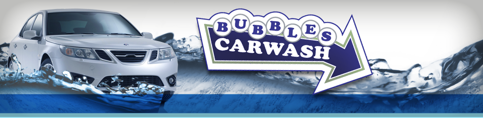 Bubbles Car Wash header